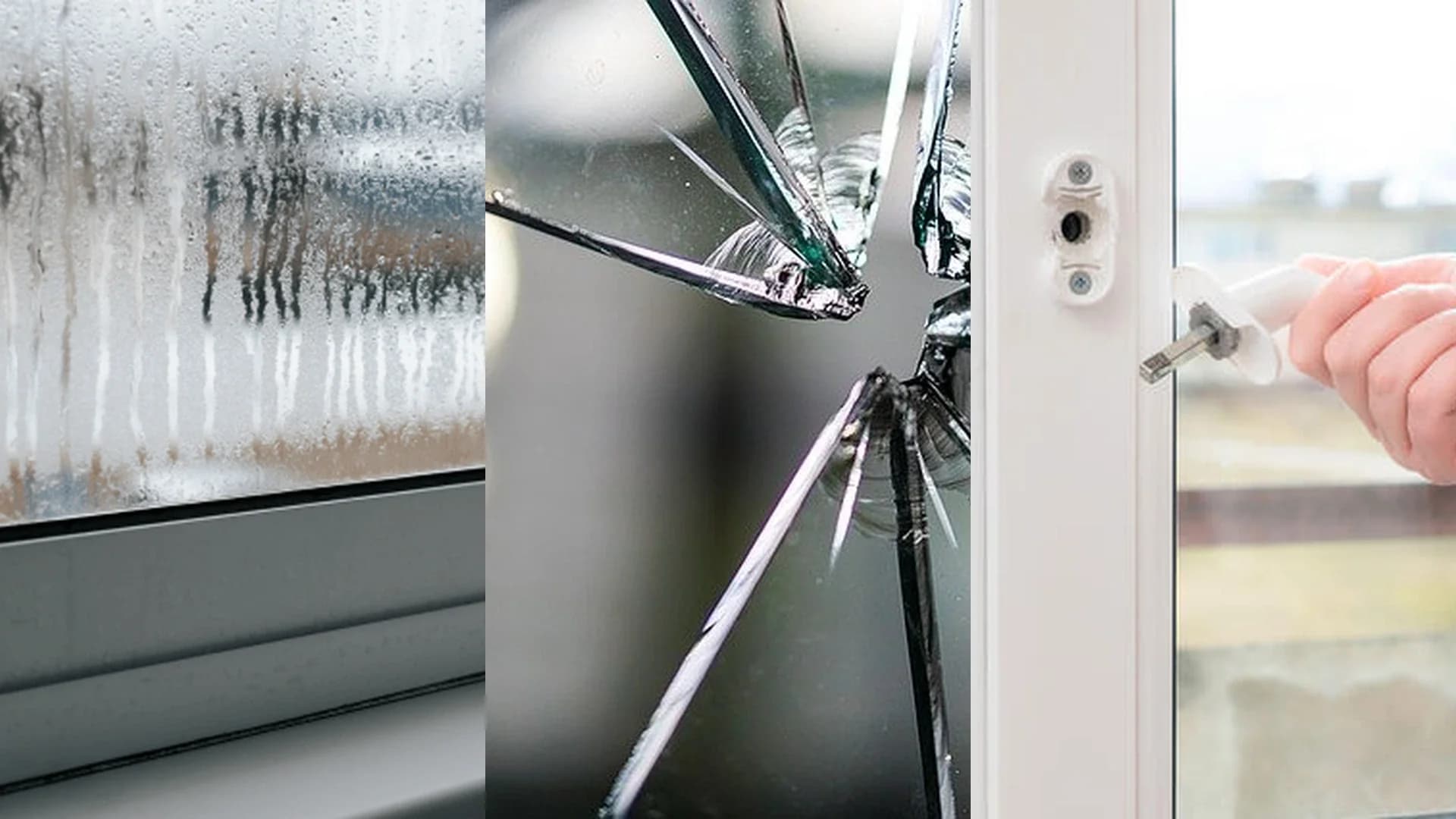 Misted double glazing unit being repaired by Cii Double Glazing